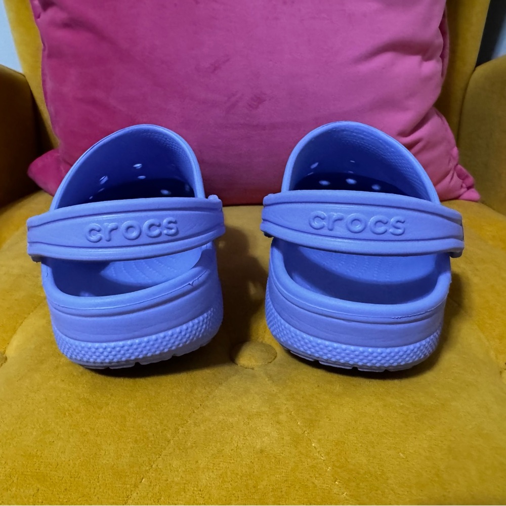 CROCS Kids Baya Clogs - Lavender - GC - Size 1 - Picture 7 of 7